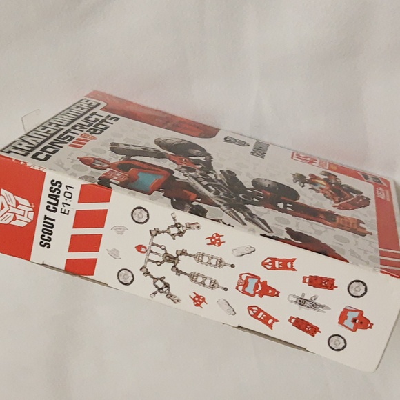 Transformers Construct-Bots Scout Class IRONHIDE 2-in-1 Build, SEALED - Picture 6 of 10